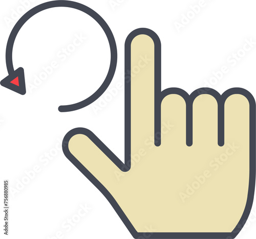 Gestures Vector Icon