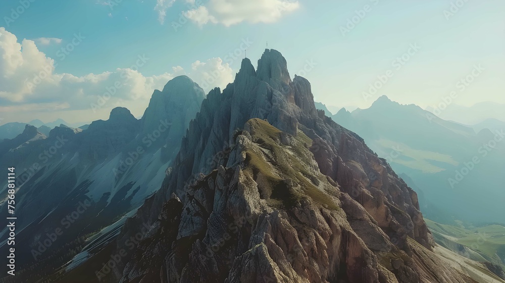 Obraz premium view of the mountains