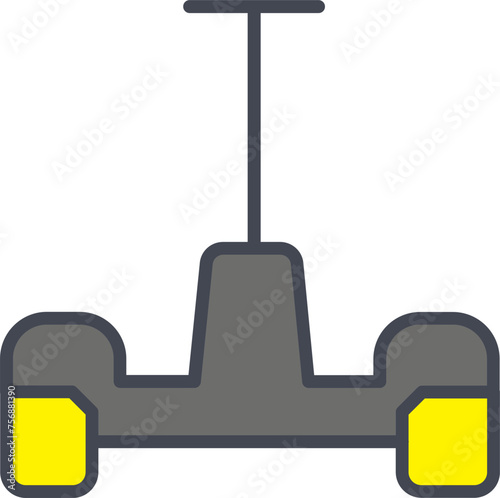 Hoverboard Vector Icon