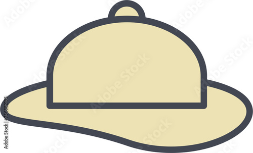 Woman's Hat Vector Icon