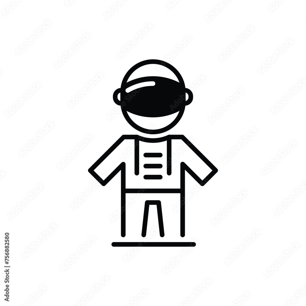 astronaut logo icon