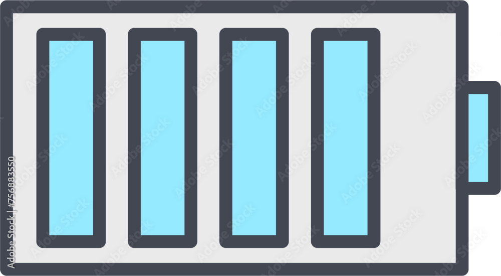 Charging Cell Vector Icon Charging Cell Vector Icon