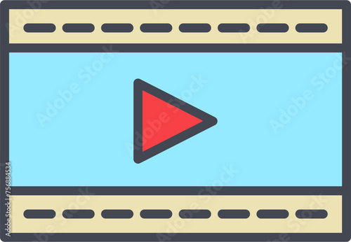 Video & Animation Vector Icon