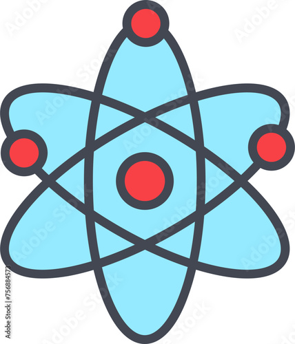 Atom Vector Icon
