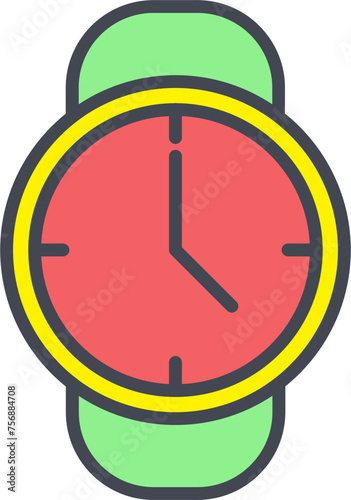 Watch Vector Icon