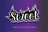 Editable 3d Vector Text Effect 