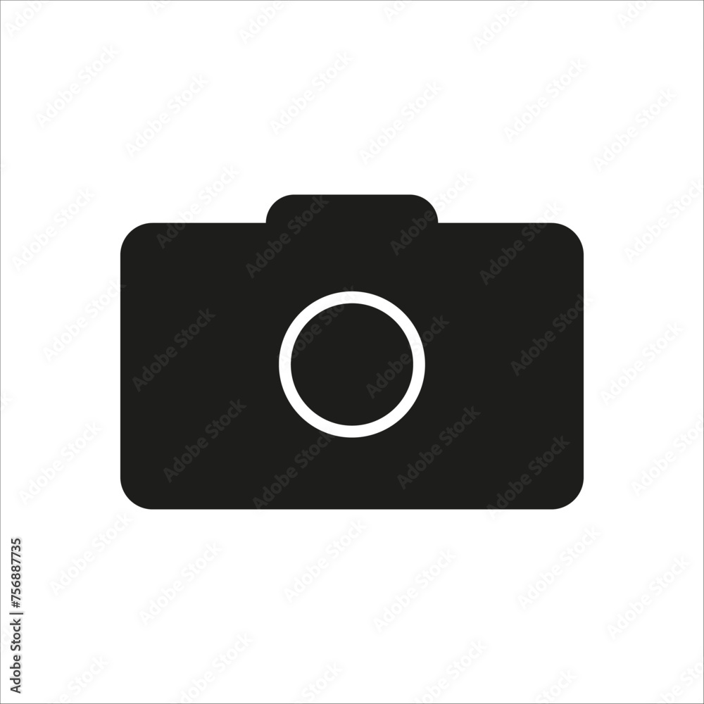 Icon camera. Photography, capture device. Digital, technology equipment. Vector illustration. EPS 10. Icon camera. Photography, capture device. Digital, technology equipment. Vector illustration. EPS 10.