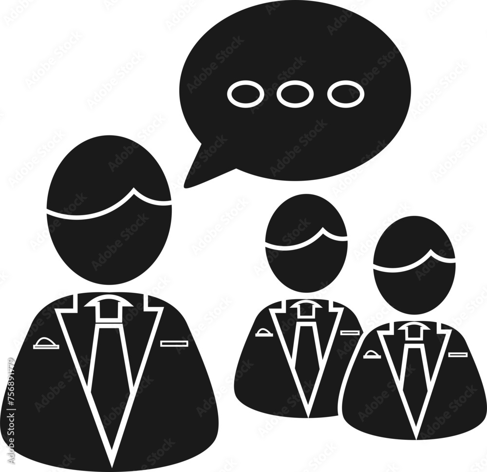 Business People Filled Icon