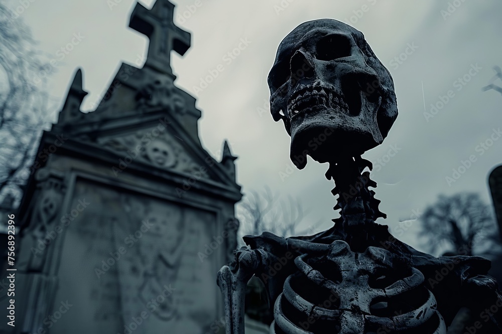 Skull Rise From Graveyard