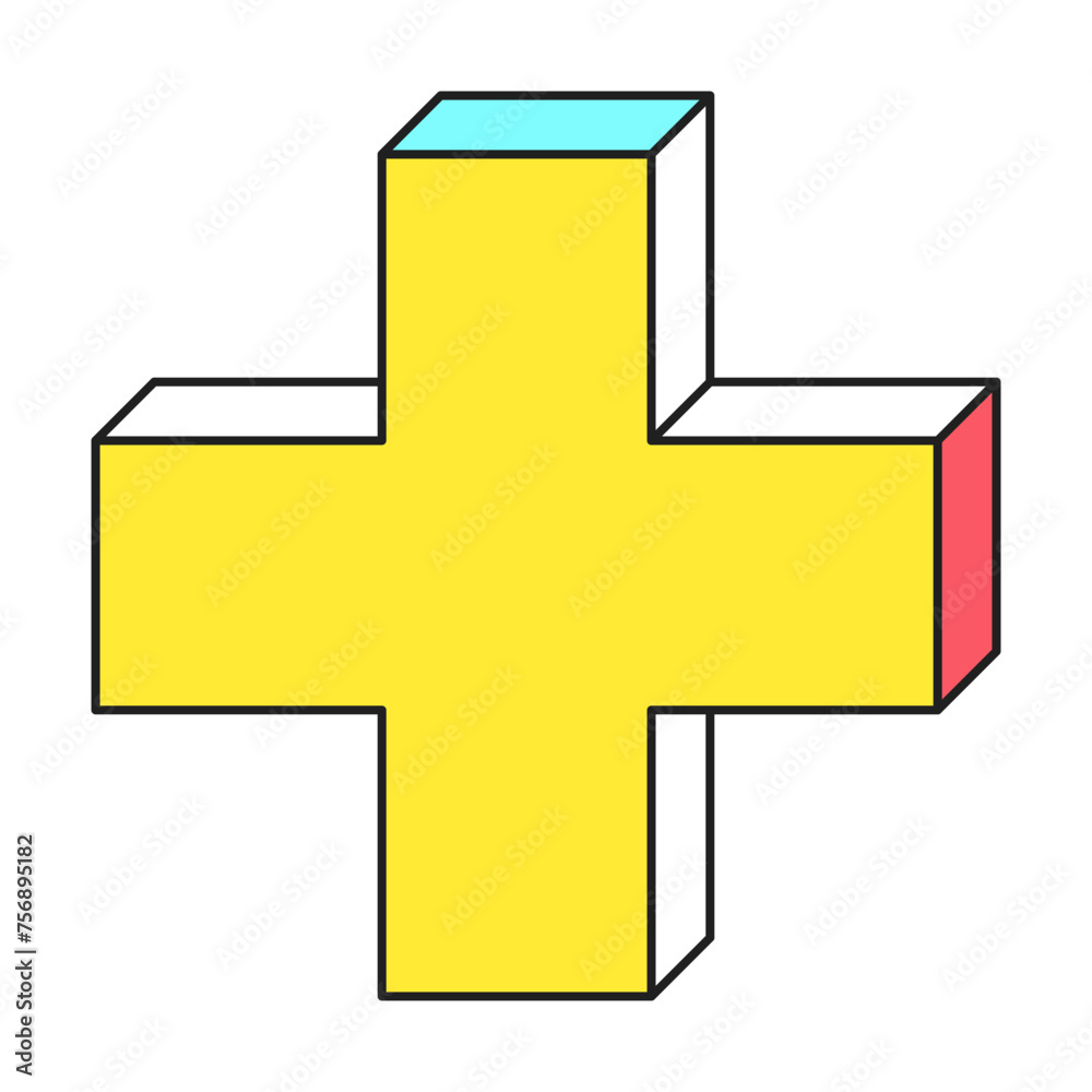 Obraz premium Memphis Geometric