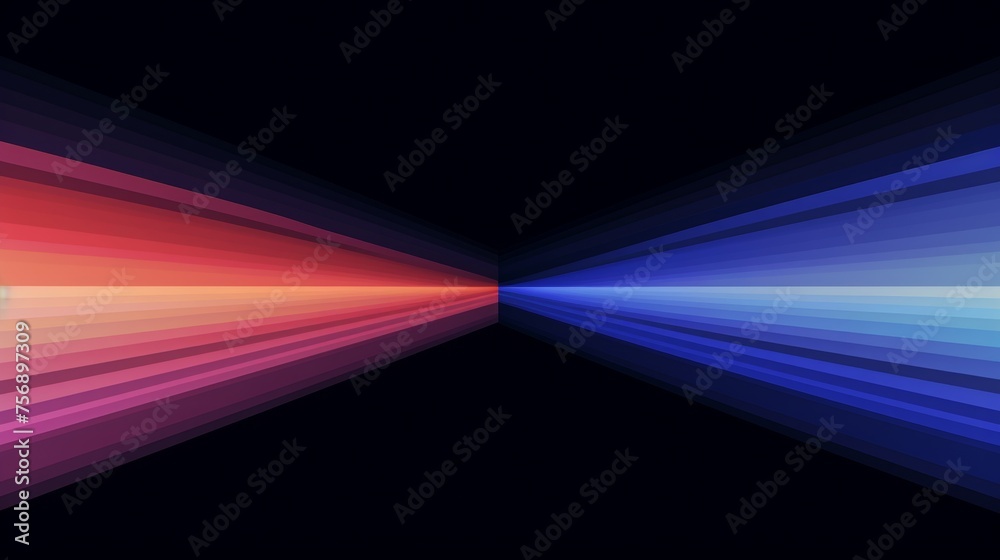 Gradient lines, simple, symmetrical composition, deep depth, minimalist style, flat Gradient lines, simple, symmetrical composition, deep depth, minimalist style, flat