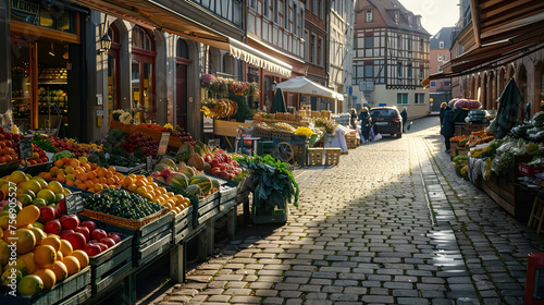 Markt, Halle an der Saale, Deutschland.