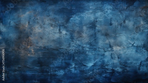 Navy blue grunge texture background