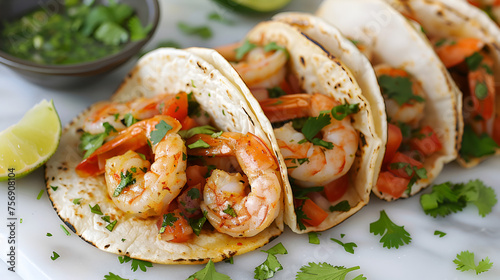 Shrimp tacos , generative ai