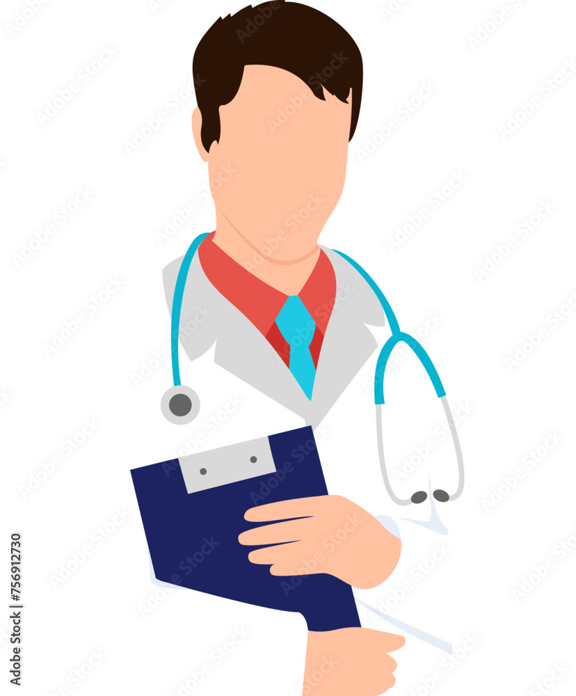 Male Doctor Illustration