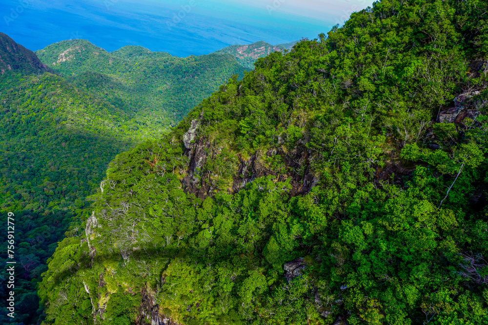 Nature of Langkawi island in Malaysia. Mountains and jungle Nature of Langkawi island in Malaysia. Mountains and jungle