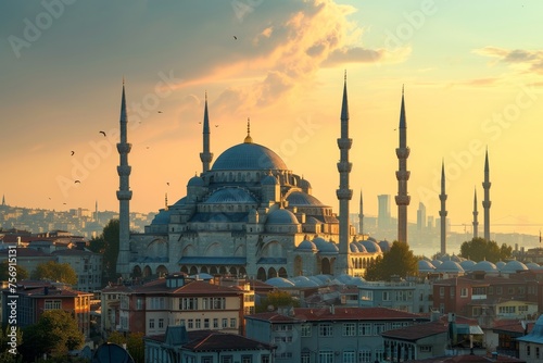 City skyline of Istanbul