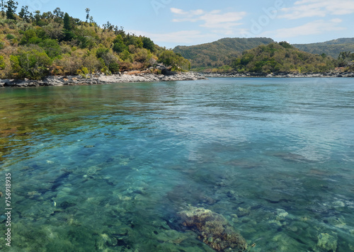 Coastal landscape with clear turquoise water in the Adriatic Sea, Croatia © Robert Kiyosaki