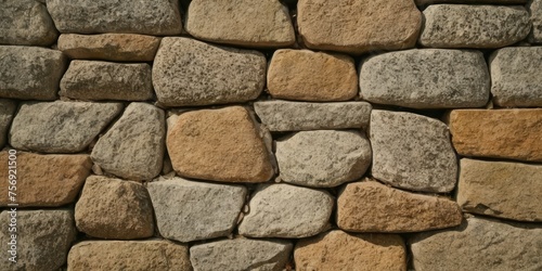 Old stone wall for background