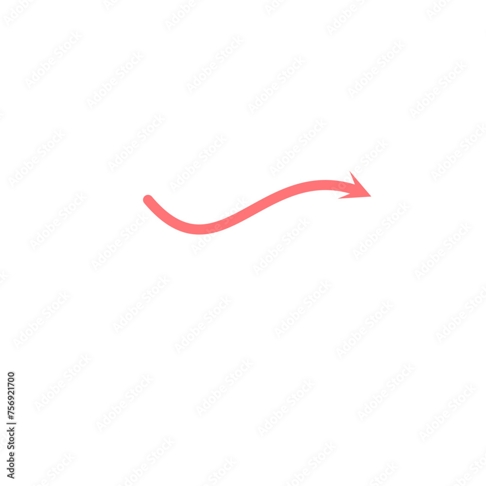 Pink Arrow Shape Decorative Pink Arrow Shape Decorative