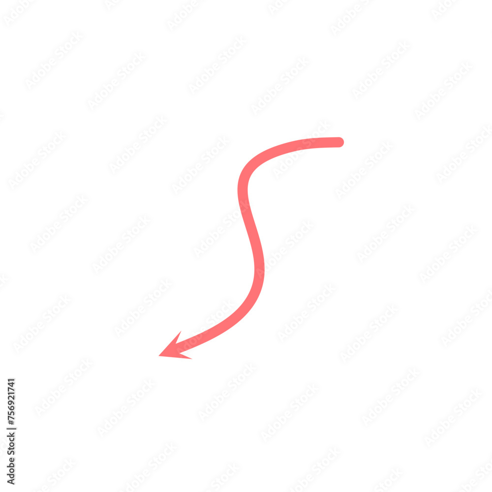 Pink Arrow Shape Decorative Pink Arrow Shape Decorative