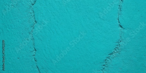 Abstract dark aquamarine turquoise concrete stone paper texture background banner