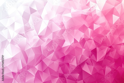 Abstract geometric background pink and white color palette