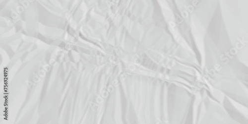 White crumpled paper texture . White wrinkled paper texture. White paper texture . White crumpled and top view textures can be used for background of text or any contents .