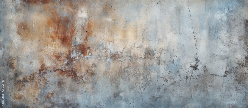 Fototapeta premium Water Stain Texture on Concrete Wall