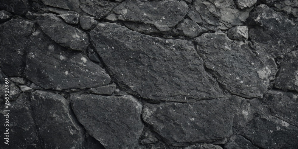 Black white stone texture. Rock surface. Close-up. Like a old rough concrete wall. Dark gray grunge background with space for design Black white stone texture. Rock surface. Close-up. Like a old rough concrete wall. Dark gray grunge background with space for design