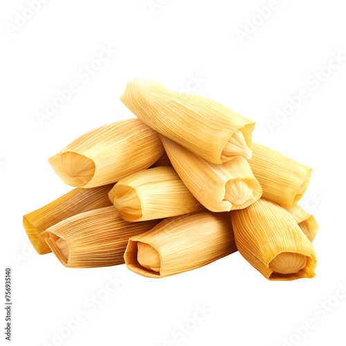 Tamales, isolated on transparent background Remove png, Clipping Path, pen tool