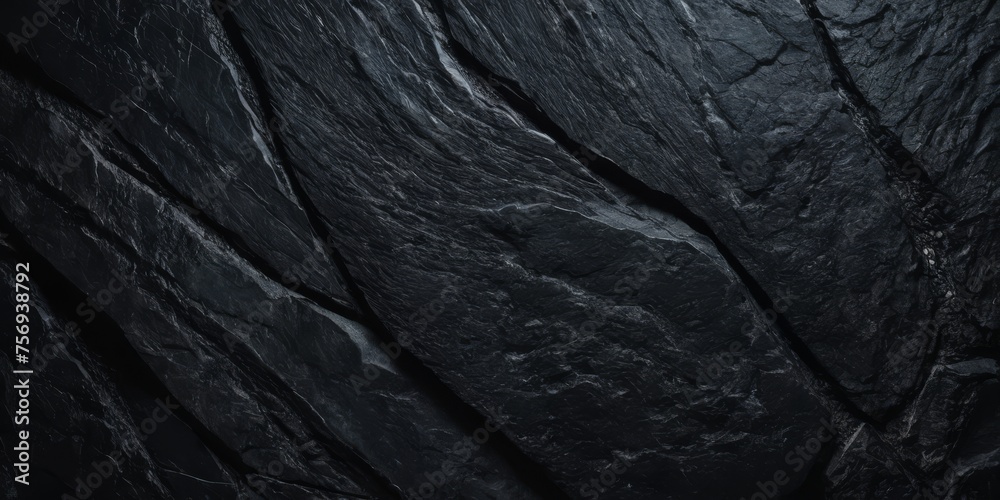 Black stone background. Top view. Free copy space. Black stone background. Top view. Free copy space.
