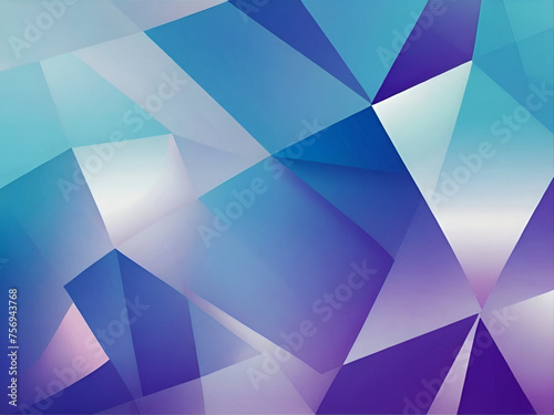Abstract blue and purple geometric background