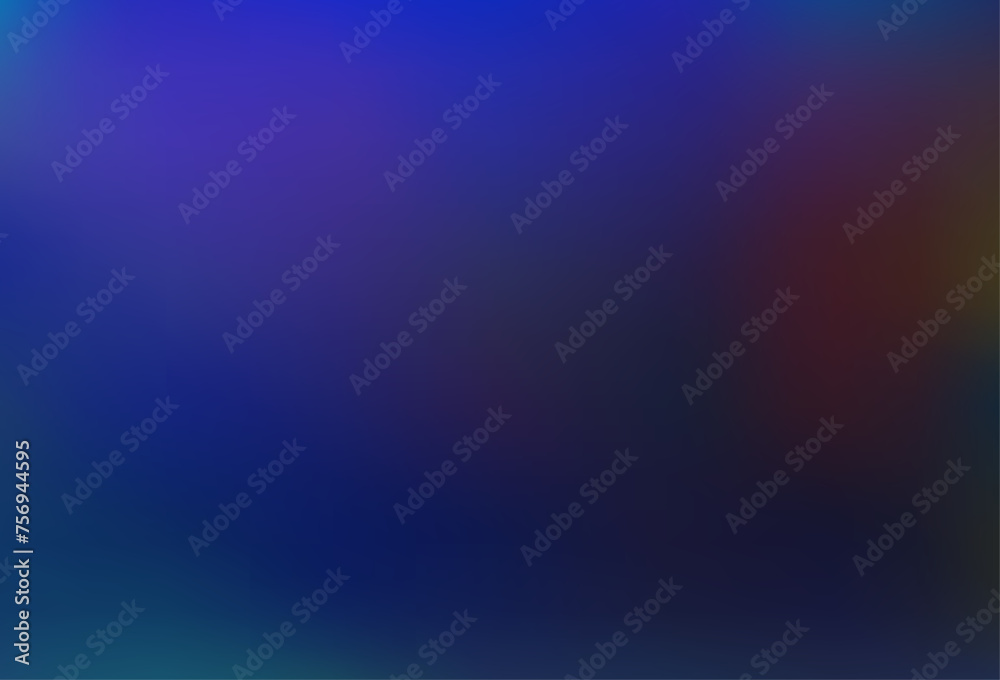 Obraz premium Dark BLUE vector blurred bright pattern.