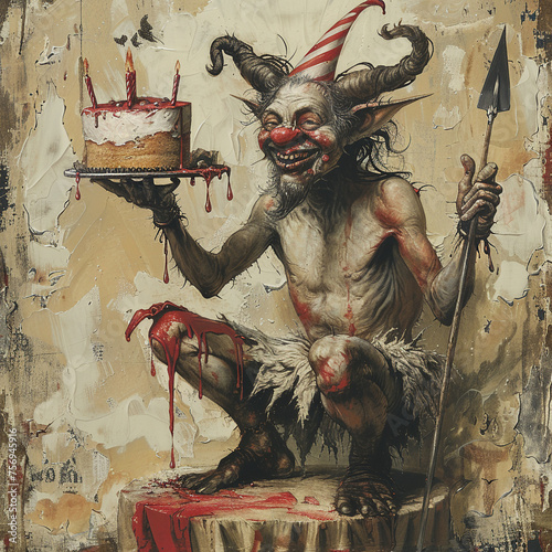 A devil with a twisted sense of humor photo