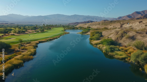 Scottsdale golf course aerial 