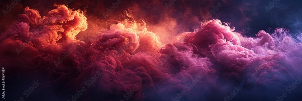 Abstract Background Gradient Dark Fuchsia, Background Image, Background For Banner, HD