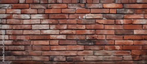 Red brick texture for construction and interior projects.