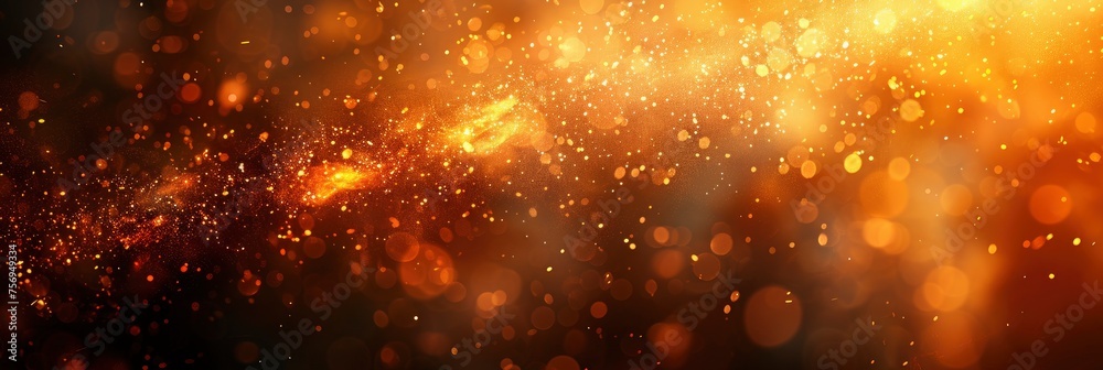 Abstract Background Gradient Neon Orange, Background Image, Background For Banner, HD