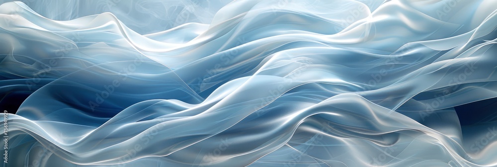 Obraz premium Abstract Background Gradient Pale Blue, Background Image, Background For Banner, HD