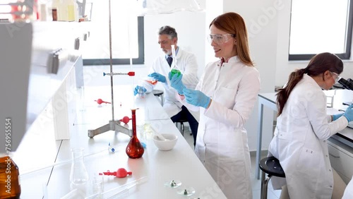 laboratory, medicine, pharmacy, science, people, doctor, chemist, scientist, man, team, research, woman, biology, dna, virus, health, experiment, biotechnology, test, examining, working, analyzing, ex photo