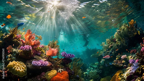 Underwater Photography: Explore underwater photography to capture the beauty and mystery of submerged environments. Waterproof camera equipment or housings to photograph marine life.