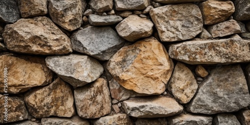 Stone background  rock wall backdrop with rough texture. Abstract  grungy and textured surface of stone material. Nature detail of rocks
