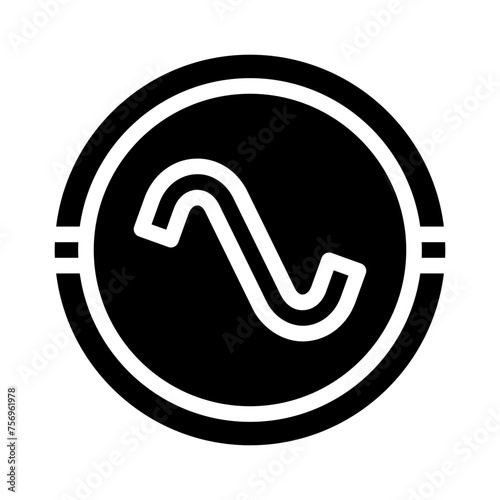 ac power glyph icon