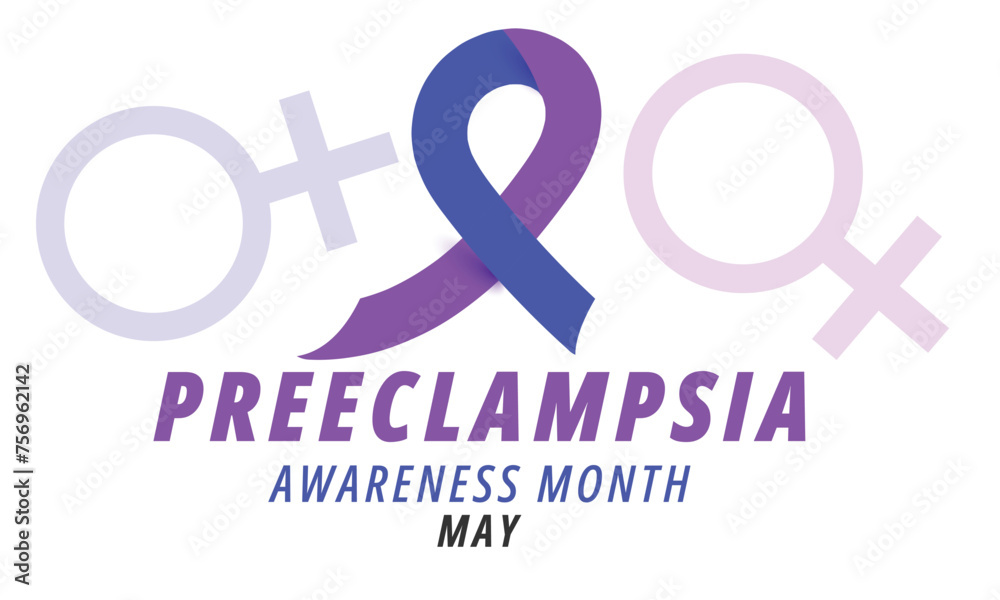 Preeclampsia awareness month. background, banner, card, poster ...