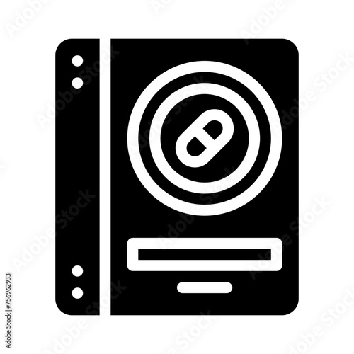 pharmacy glyph icon