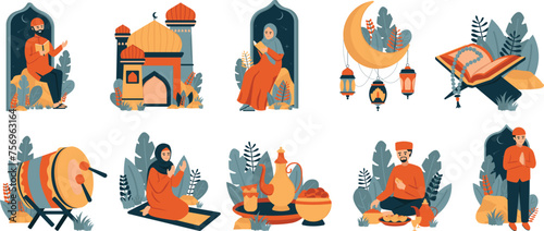 Ramadhan Illustration