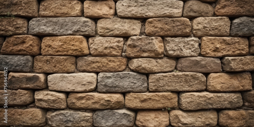Fototapeta premium brick stone wall background