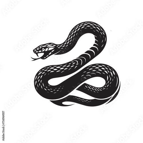 Snake silhouette illustration, snake silhouette png, snake silhouette art , transparent background dog silhouette png