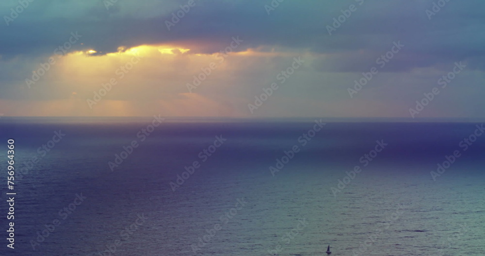 Obraz premium Digital image of follow, like and heart icons increasing in numbers with a sky background 4k